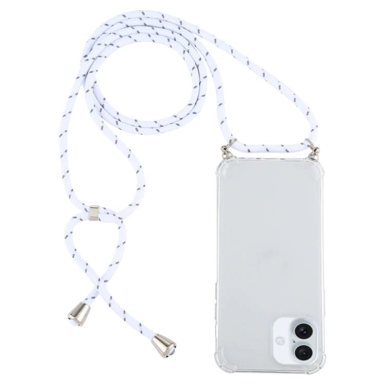 Four-Corner Shockproof Transparent TPU Case with Lanyard, Series 3