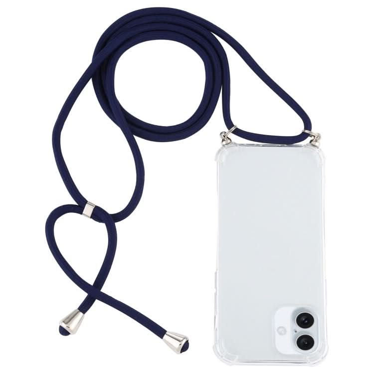 Four-Corner Shockproof Transparent TPU Case with Lanyard, Series 3