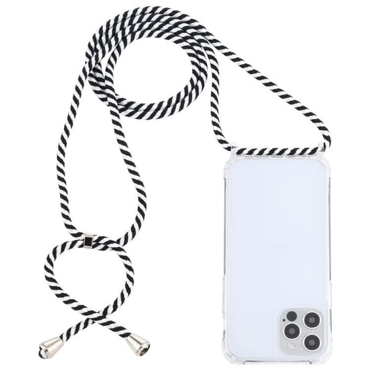 Transparent Acrylic Airbag Shockproof Phone Protective Case with Lanyard, Series 8