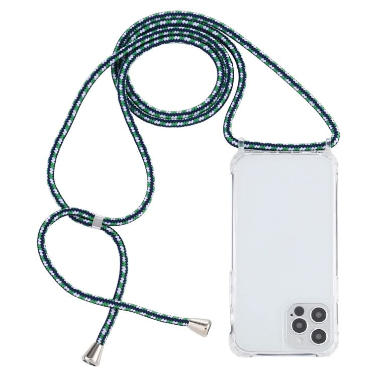 Transparent Acrylic Airbag Shockproof Phone Protective Case with Lanyard, Series 8