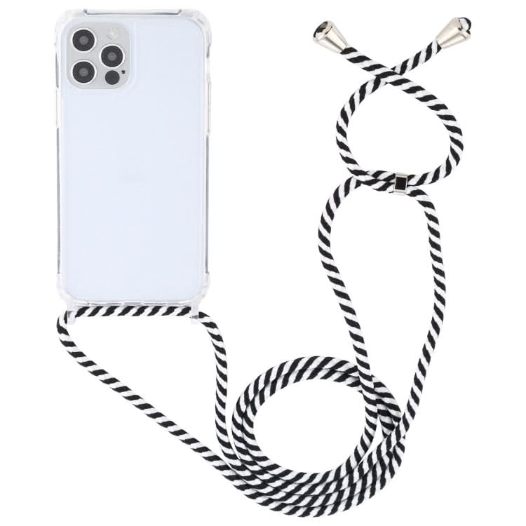 Transparent Acrylic Airbag Shockproof Phone Protective Case with Lanyard, Series 8