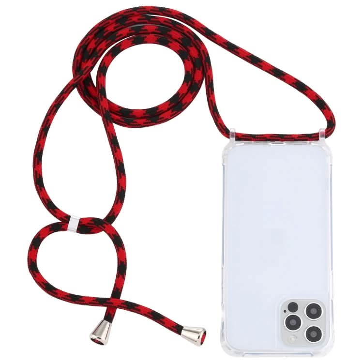 Transparent Acrylic Airbag Shockproof Phone Protective Case with Lanyard, Series 8