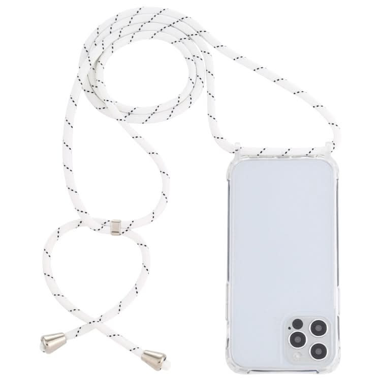 Transparent Acrylic Airbag Shockproof Phone Protective Case with Lanyard, Series 8