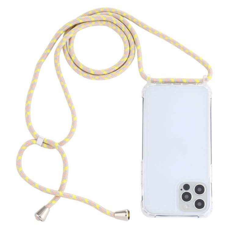 Transparent Acrylic Airbag Shockproof Phone Protective Case with Lanyard, Series 8