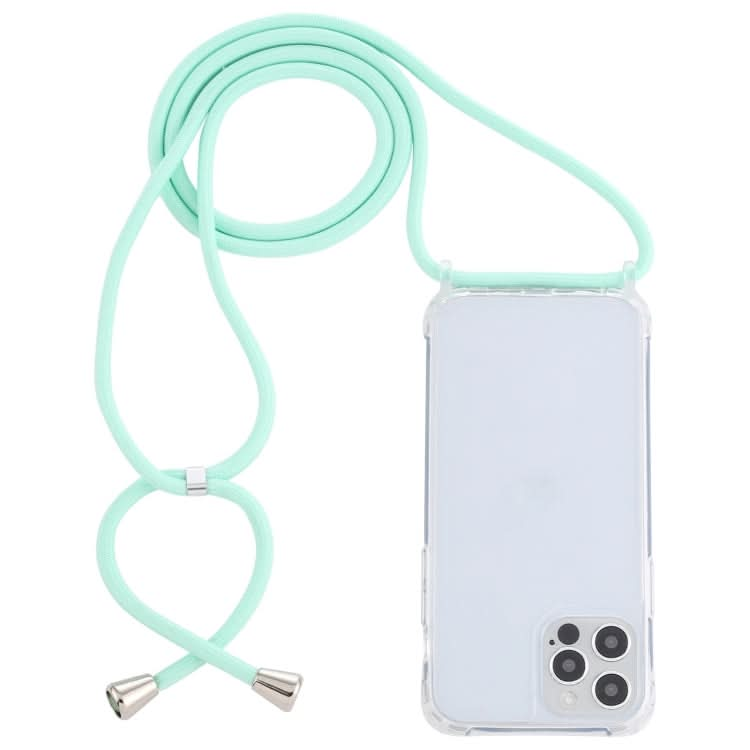 Transparent Acrylic Airbag Shockproof Phone Protective Case with Lanyard, Series 8