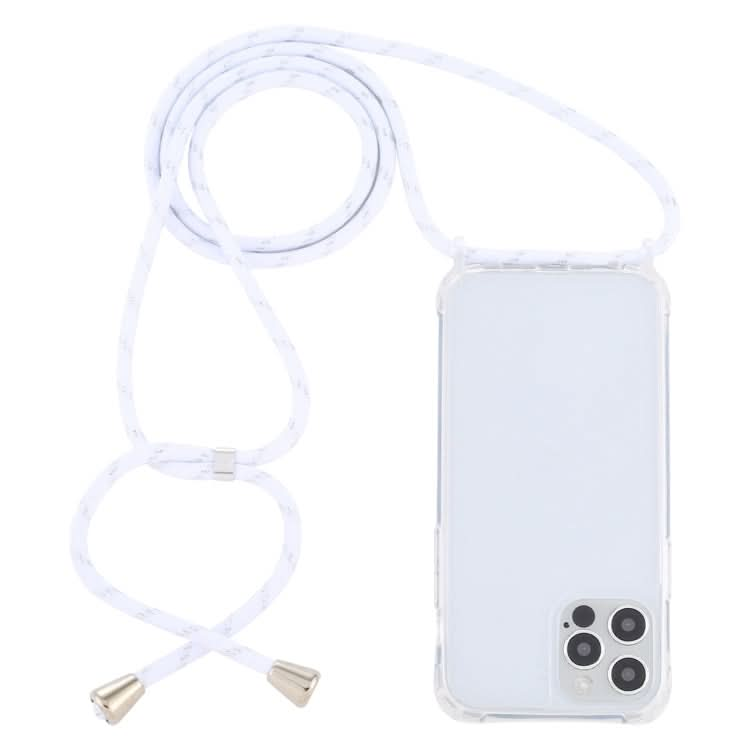 Transparent Acrylic Airbag Shockproof Phone Protective Case with Lanyard, Series 8