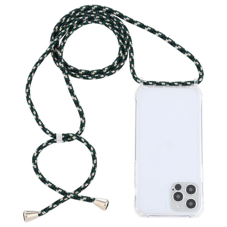 Transparent Acrylic Airbag Shockproof Phone Protective Case with Lanyard, Series 8