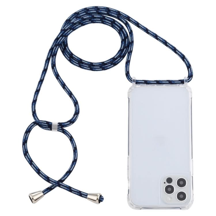 Transparent Acrylic Airbag Shockproof Phone Protective Case with Lanyard, Series 8