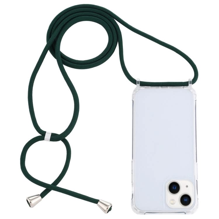 Transparent Acrylic Airbag Shockproof Phone Protective Case with Lanyard, Series 2