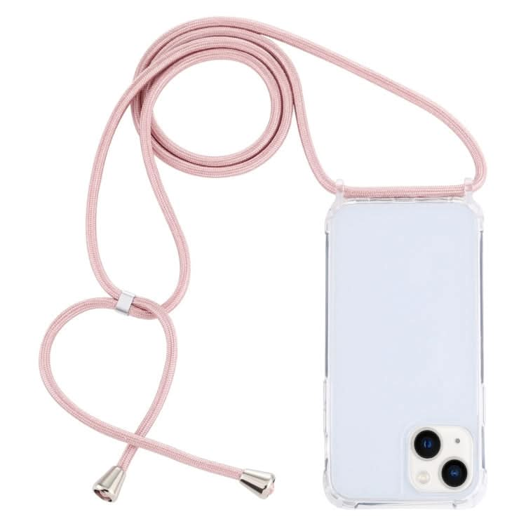 Transparent Acrylic Airbag Shockproof Phone Protective Case with Lanyard, Series 2