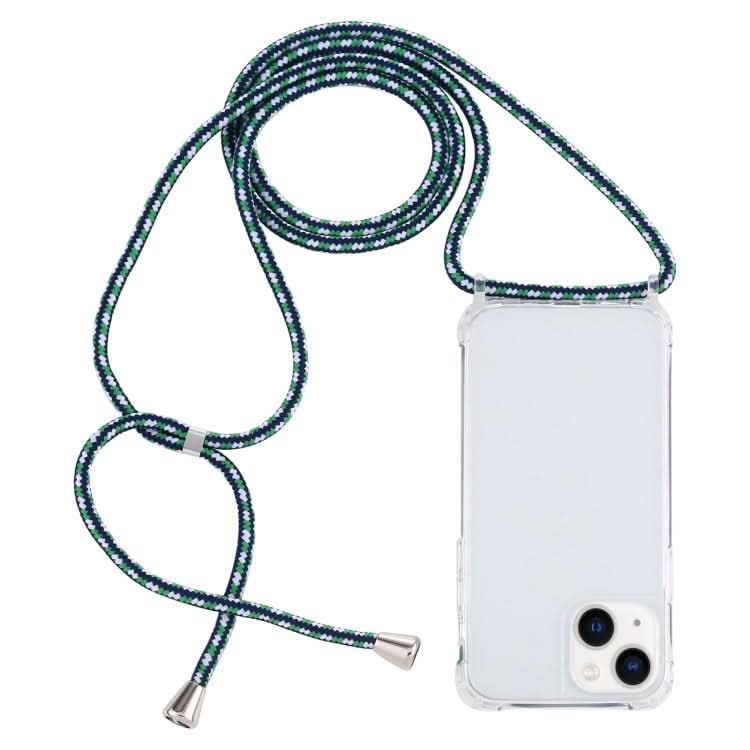 Transparent Acrylic Airbag Shockproof Phone Protective Case with Lanyard, Series 2