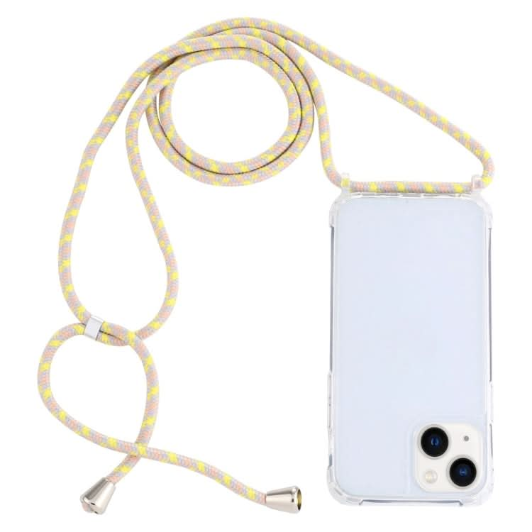 Transparent Acrylic Airbag Shockproof Phone Protective Case with Lanyard, Series 2