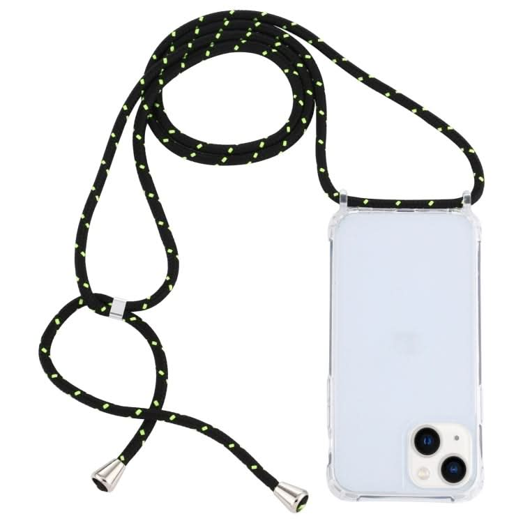 Transparent Acrylic Airbag Shockproof Phone Protective Case with Lanyard, Series 2