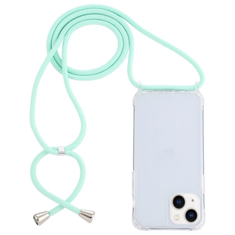 Transparent Acrylic Airbag Shockproof Phone Protective Case with Lanyard, Series 2