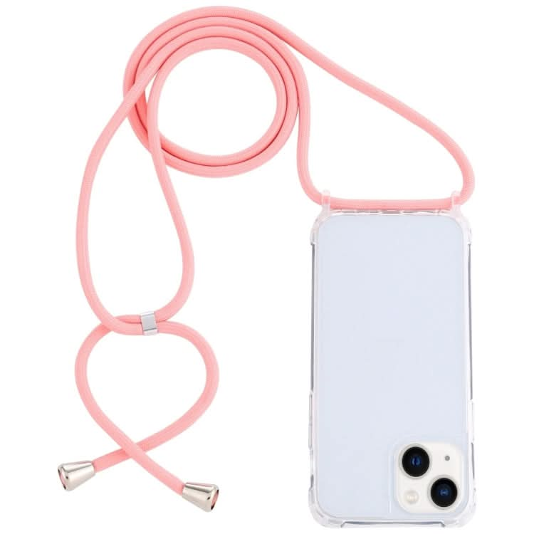 Transparent Acrylic Airbag Shockproof Phone Protective Case with Lanyard, Series 2