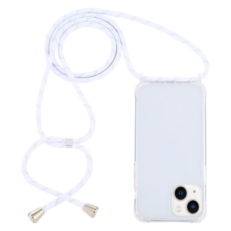 Transparent Acrylic Airbag Shockproof Phone Protective Case with Lanyard, Series 2