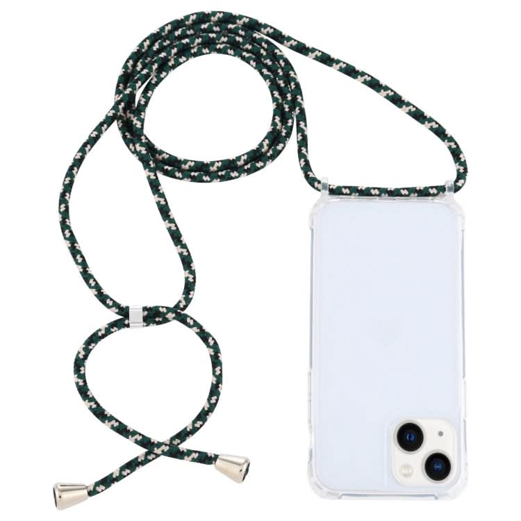 Transparent Acrylic Airbag Shockproof Phone Protective Case with Lanyard, Series 2