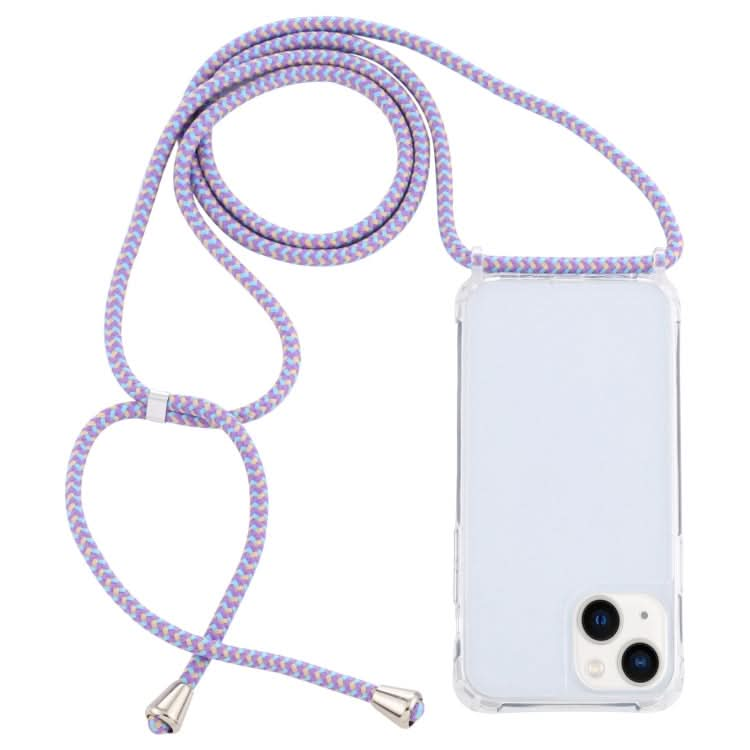 Transparent Acrylic Airbag Shockproof Phone Protective Case with Lanyard, Series 2