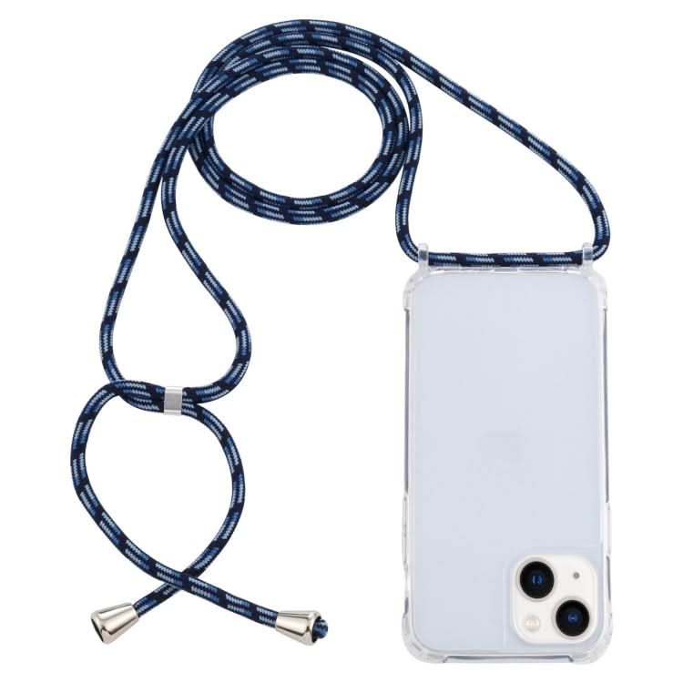 Transparent Acrylic Airbag Shockproof Phone Protective Case with Lanyard, Series 2