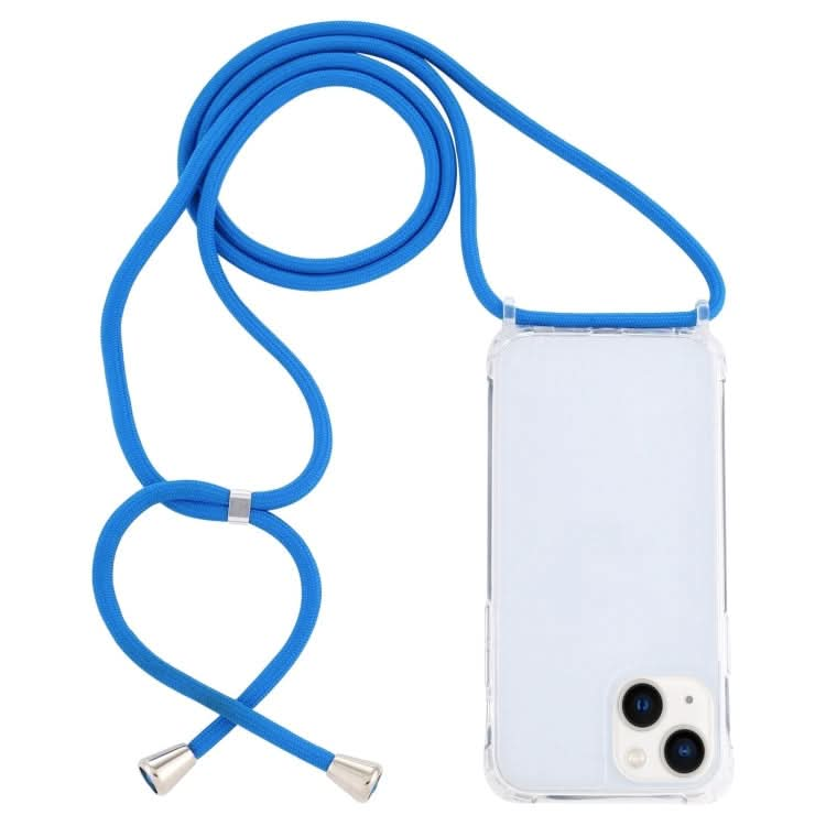 Transparent Acrylic Airbag Shockproof Phone Protective Case with Lanyard, Series 2