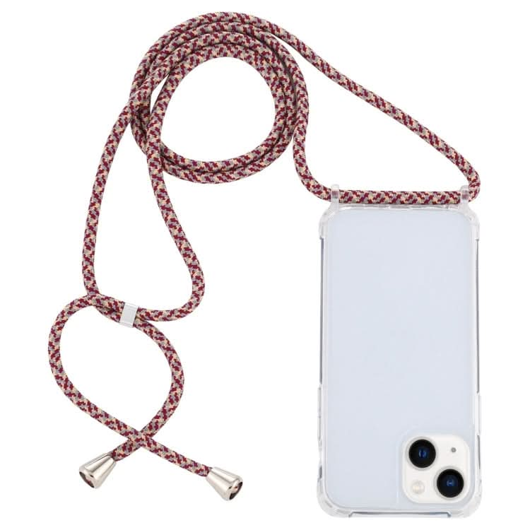 Transparent Acrylic Airbag Shockproof Phone Protective Case with Lanyard, Series 2