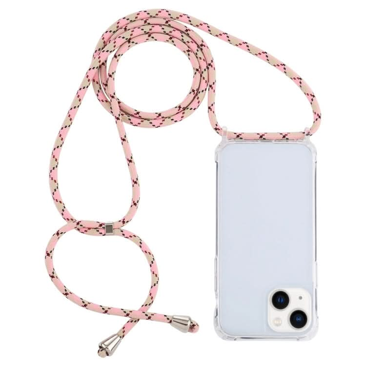 Transparent Acrylic Airbag Shockproof Phone Protective Case with Lanyard, Series 2