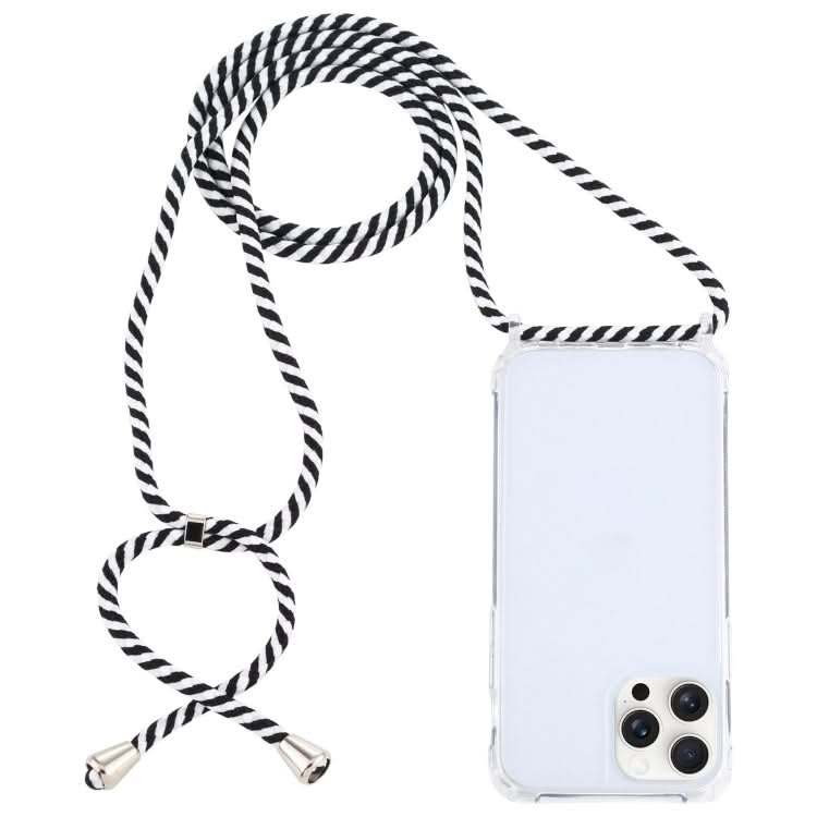 Transparent Acrylic Airbag Shockproof Phone Protective Case with Lanyard, Series 7