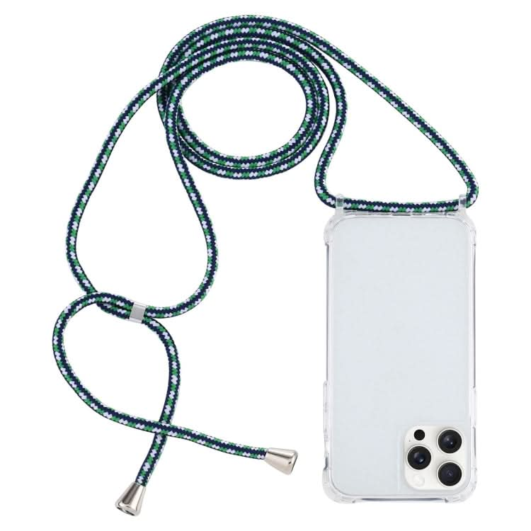 Transparent Acrylic Airbag Shockproof Phone Protective Case with Lanyard, Series 7