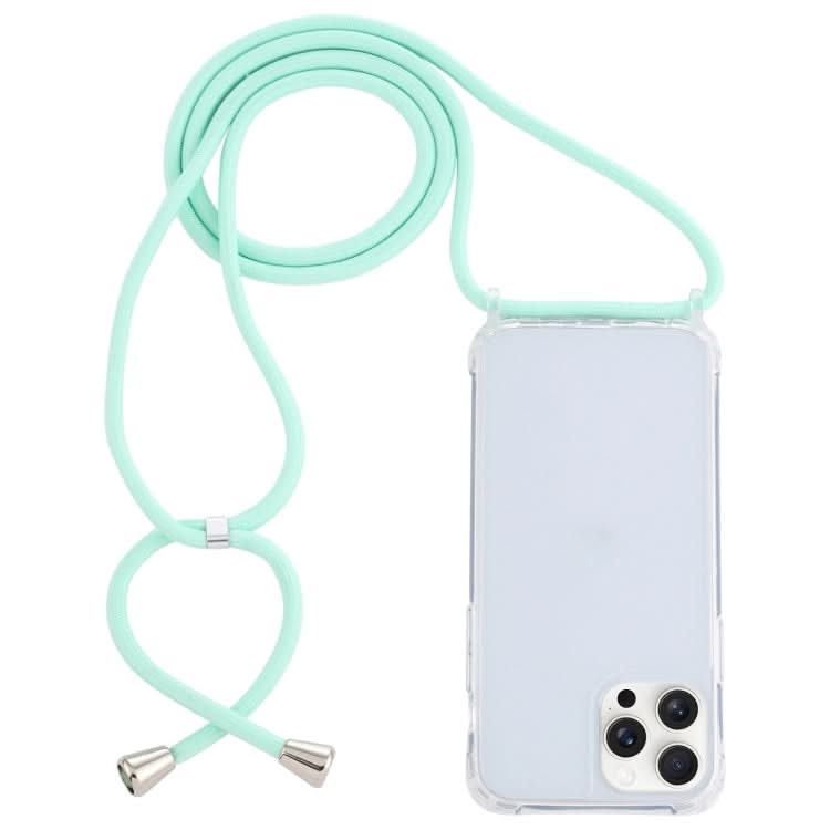 Transparent Acrylic Airbag Shockproof Phone Protective Case with Lanyard, Series 7