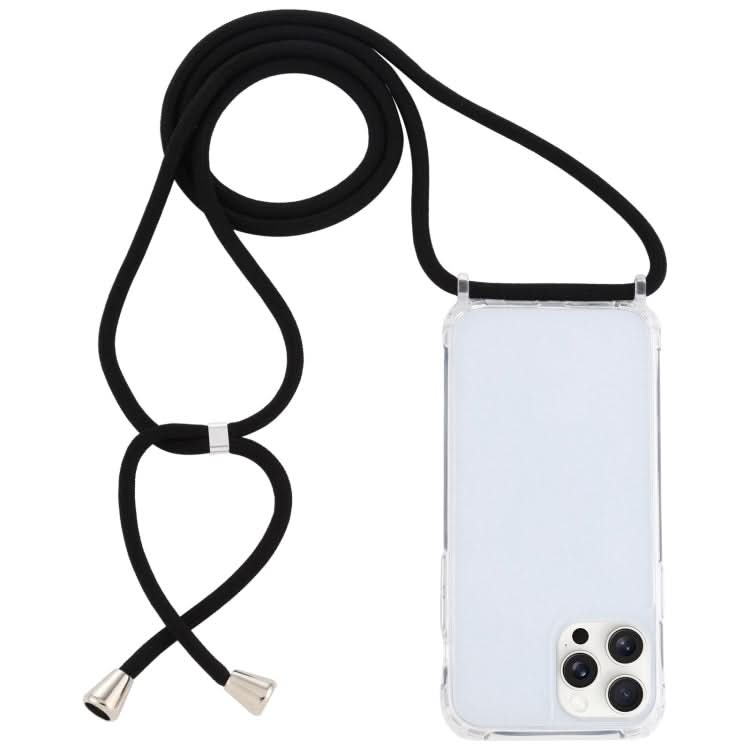 Transparent Acrylic Airbag Shockproof Phone Protective Case with Lanyard, Series 7