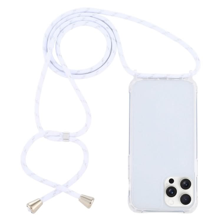 Transparent Acrylic Airbag Shockproof Phone Protective Case with Lanyard, Series 7