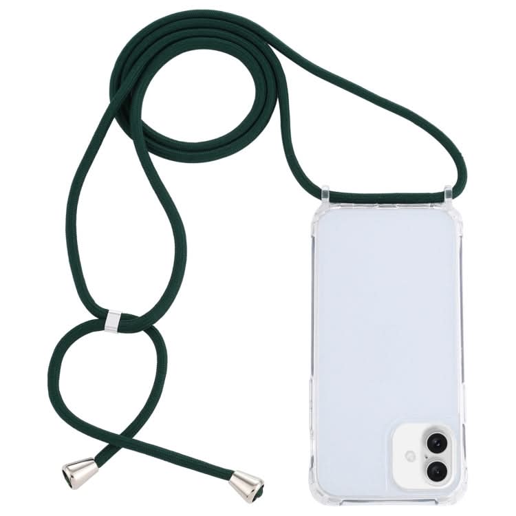 Transparent Acrylic Airbag Shockproof Phone Protective Case with Lanyard, Series 3