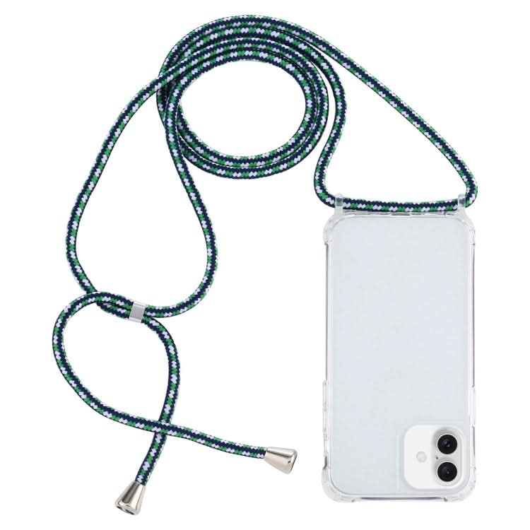 Transparent Acrylic Airbag Shockproof Phone Protective Case with Lanyard, Series 3