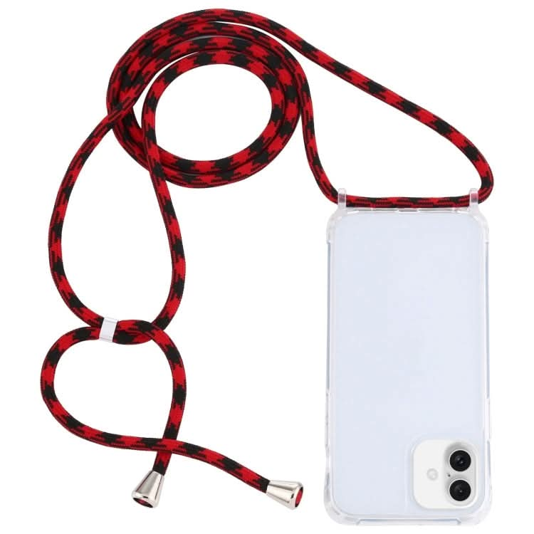 Transparent Acrylic Airbag Shockproof Phone Protective Case with Lanyard, Series 3