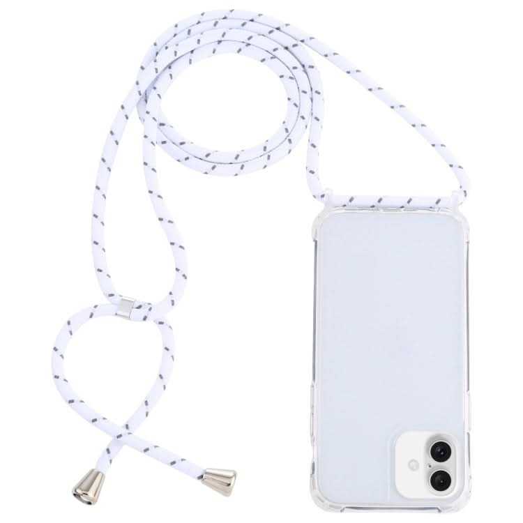 Transparent Acrylic Airbag Shockproof Phone Protective Case with Lanyard, Series 3