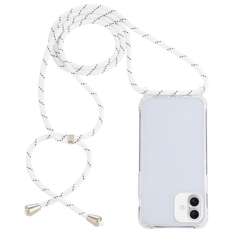 Transparent Acrylic Airbag Shockproof Phone Protective Case with Lanyard, Series 3