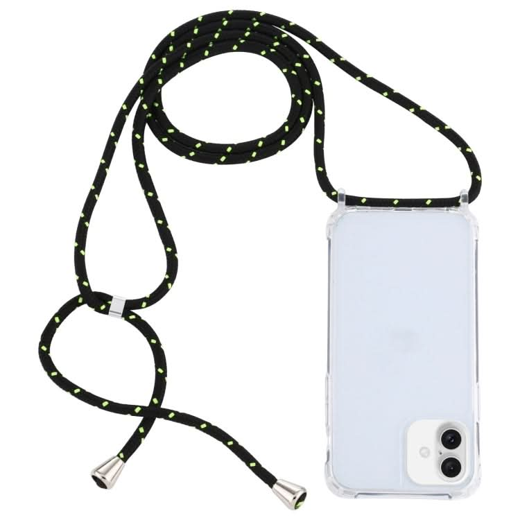 Transparent Acrylic Airbag Shockproof Phone Protective Case with Lanyard, Series 3