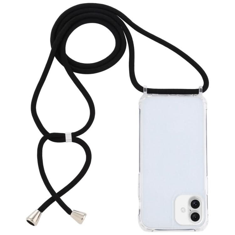 Transparent Acrylic Airbag Shockproof Phone Protective Case with Lanyard, Series 3