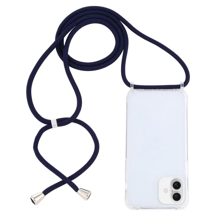 Transparent Acrylic Airbag Shockproof Phone Protective Case with Lanyard, Series 3