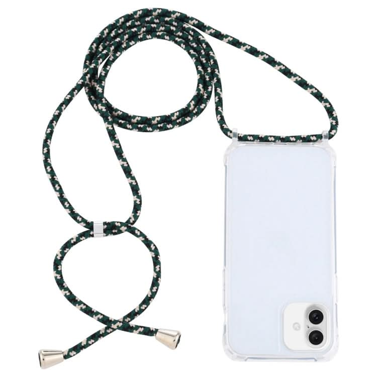 Transparent Acrylic Airbag Shockproof Phone Protective Case with Lanyard, Series 3