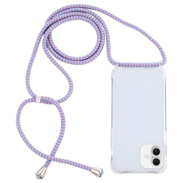 Transparent Acrylic Airbag Shockproof Phone Protective Case with Lanyard, Series 3