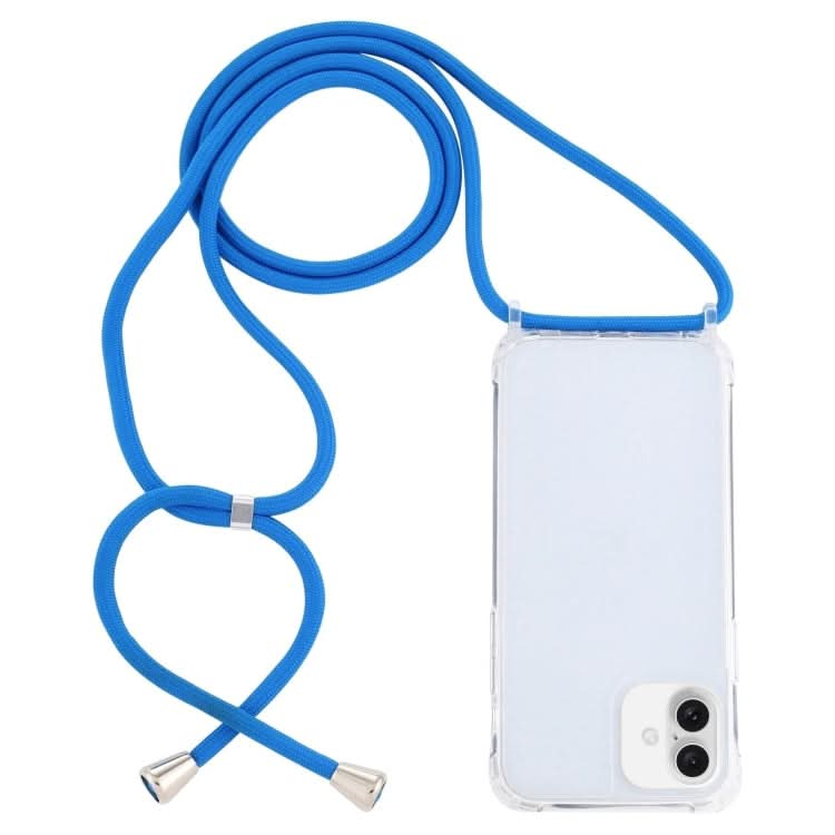 Transparent Acrylic Airbag Shockproof Phone Protective Case with Lanyard, Series 3