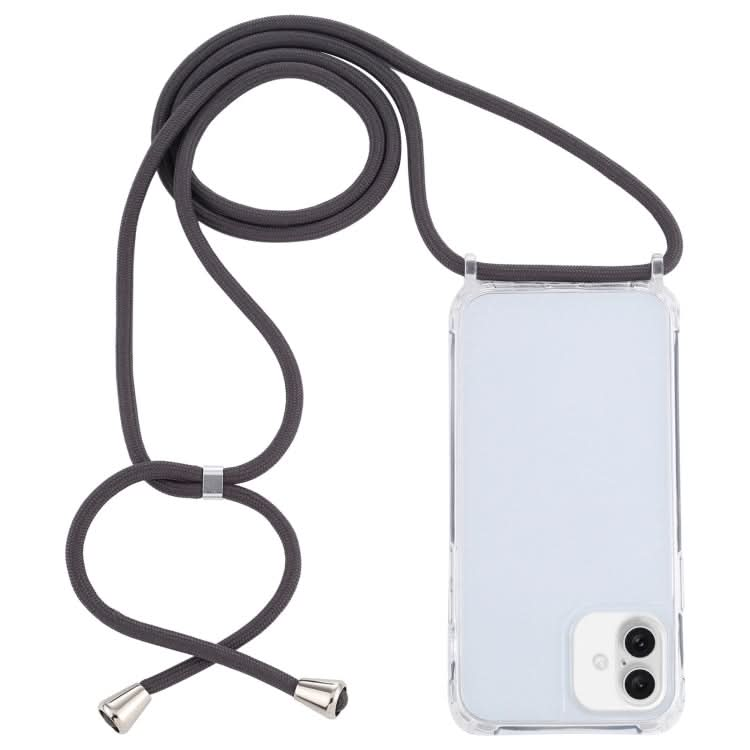 Transparent Acrylic Airbag Shockproof Phone Protective Case with Lanyard, Series 6