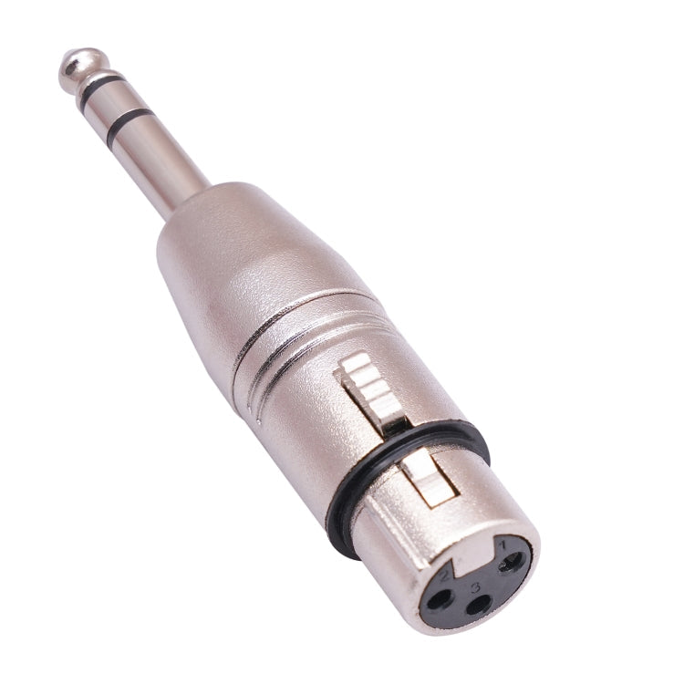 LZ1179 6.35mm 1/4 TRS Male to XLR 3pin Female Adapter Reluova