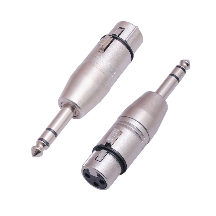 LZ1179 6.35mm 1/4 TRS Male to XLR 3pin Female Adapter