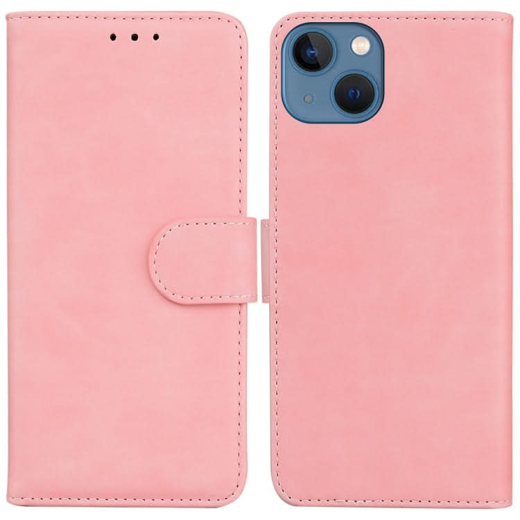 Skin Feel Pure Color Flip Leather Phone Case, Series 1