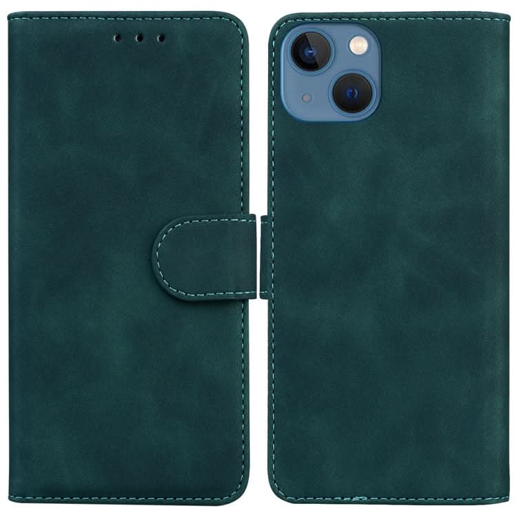 Skin Feel Pure Color Flip Leather Phone Case, Series 1