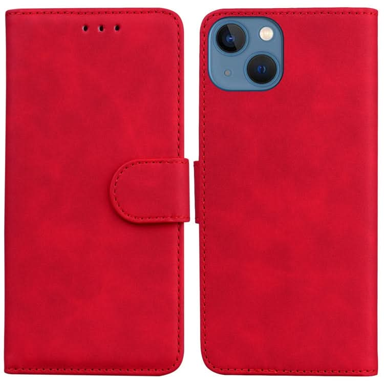 Skin Feel Pure Color Flip Leather Phone Case, Series 1