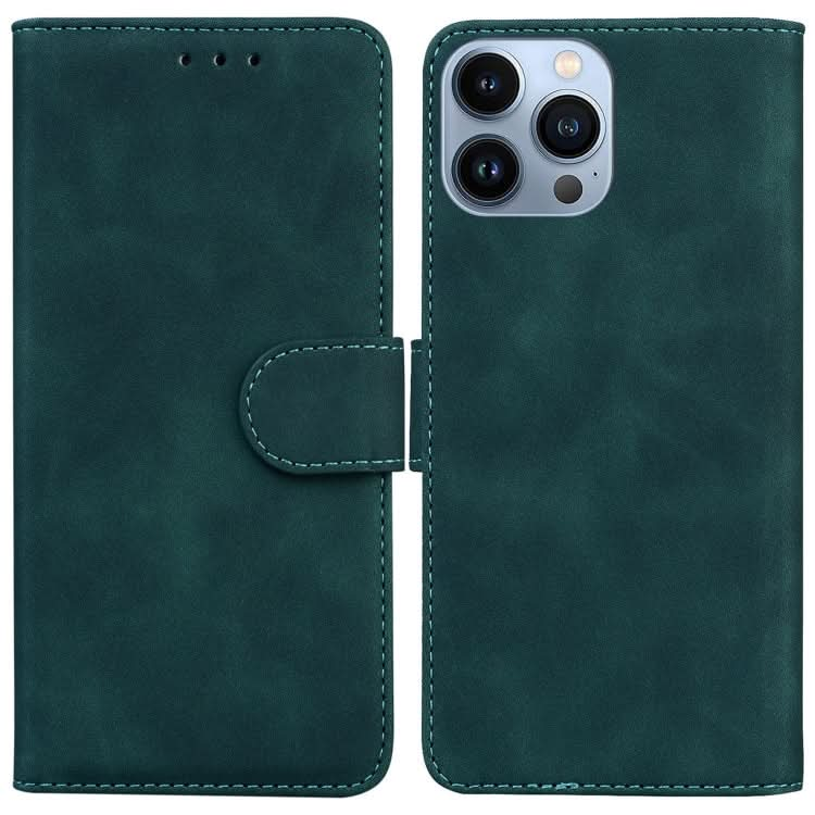 Skin Feel Pure Color Flip Leather Phone Case, Series 2