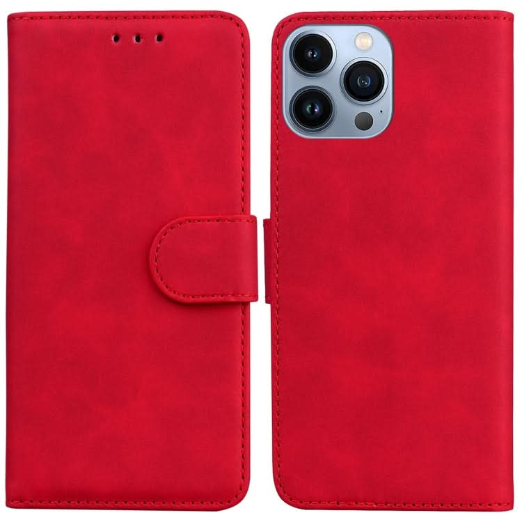 Skin Feel Pure Color Flip Leather Phone Case, Series 2